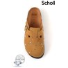 PACK 14 BEATRIZ CLOG (F) CUIR SUEDE COGNAC