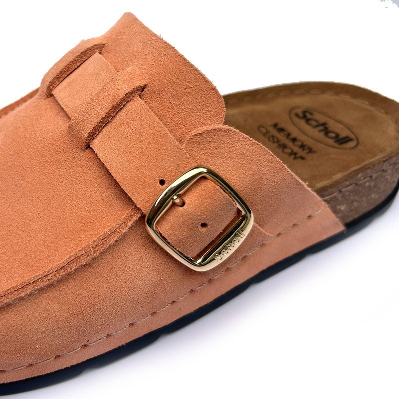 PACK 14 BORA MOCCASIN (F) CUIR SUEDE PEACH