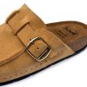 PACK 14 BORA MOCCASIN (F) CUIR SUEDE LIGHT BROWN