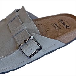 PACK 9 BORA MOCCASIN MAN (H) CUIR SUEDE LIGHT GREY