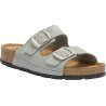 PACK 14 BORA 2 BUCKLES (F) CUIR SUEDE LIGHT GREY