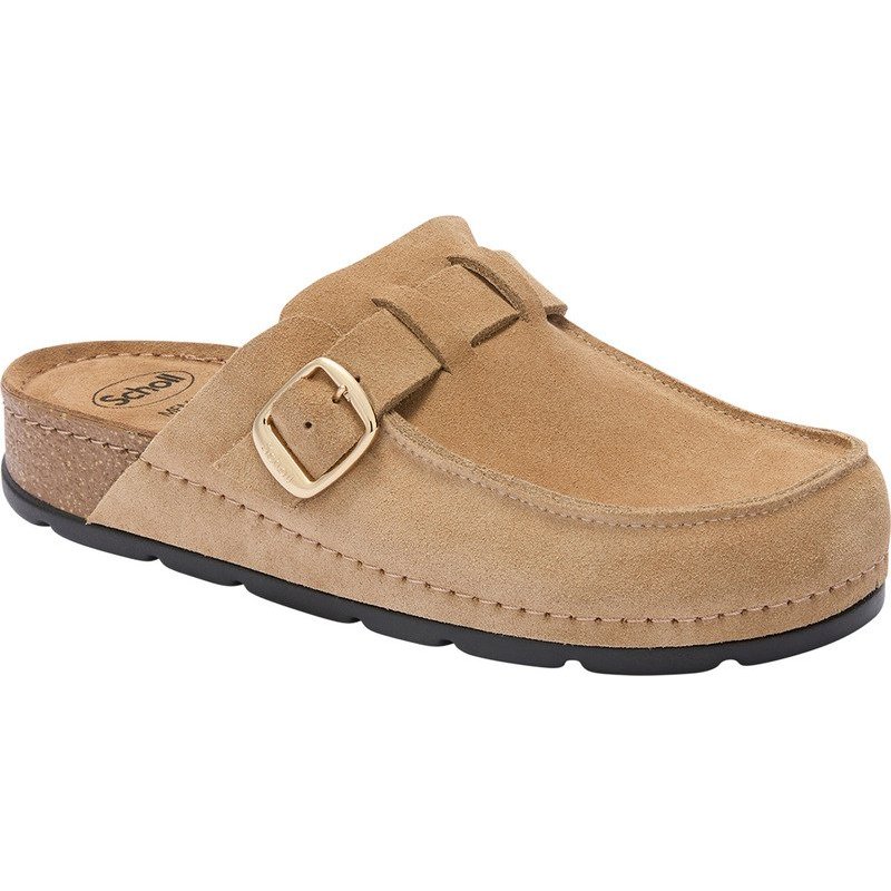 PACK 14 BORA MOCCASIN (F) CUIR SUEDE LIGHT BROWN