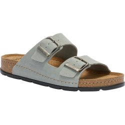 PACK 14 BORA 2 BUCKLES MAN (H) CUIR SUEDE LIGHT GREY